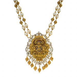 Gold Antique Long Necklace Chain