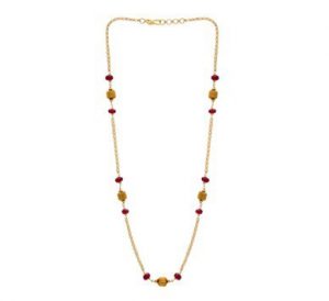 gold pearl necklace online