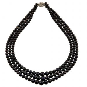 Buy Black Pearls String at Krishnapearls