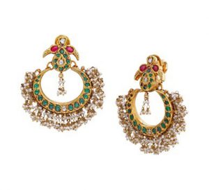 Buy Earrings Online at krishnapearls