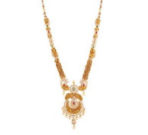 Buy Gold Pearl Necklace Online