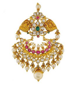Buy Peacock Pendant at Krishna Pearls