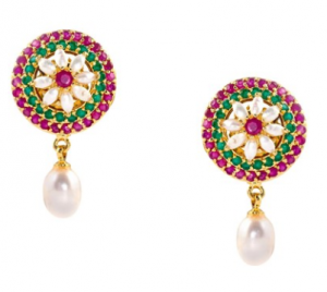 Buy Pearl Drop Earrings for Indian Wear