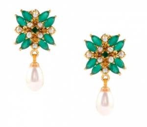 Buy Pearl Earrings Designs at Krishnapearls