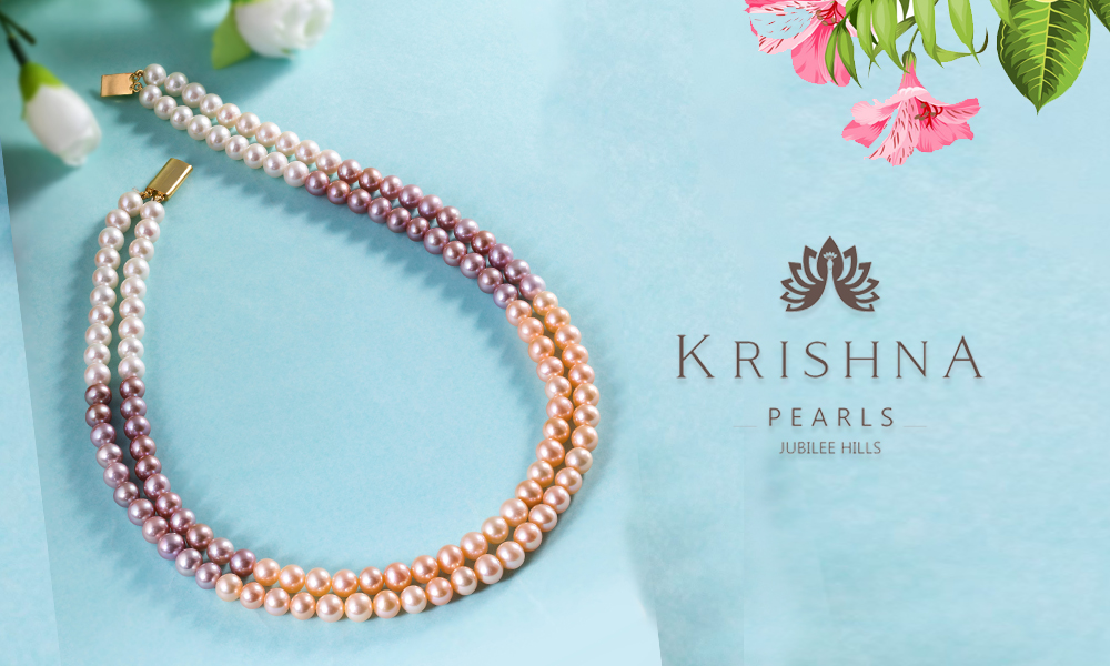 Buy Pearl Jewellery Online at Krishna Pearls