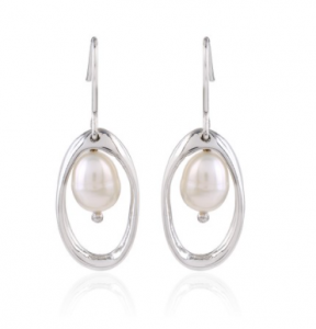 Buy Sterling Silver Pearls Earrings