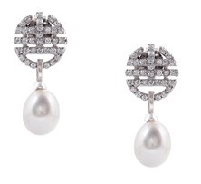 Buy Sterling Silver Pearls Earrings at Krishnapearls