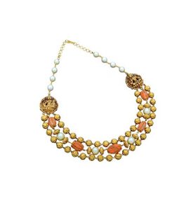 Buy Three Strand Pearl Necklace at Krishnapearls
