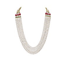 buy gold pearl necklace at krishnapearls