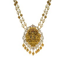 Antique Gold Long Necklace Chain