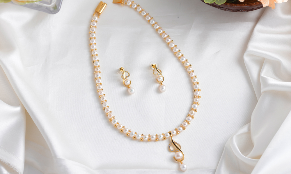 buy pearl set collection at krishna pearls